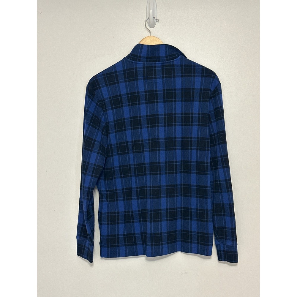 Polo Ralph Lauren Plaid 1/4 zip Pullover Sweater Womens S Timeless Preppy - Picture 2 of 8